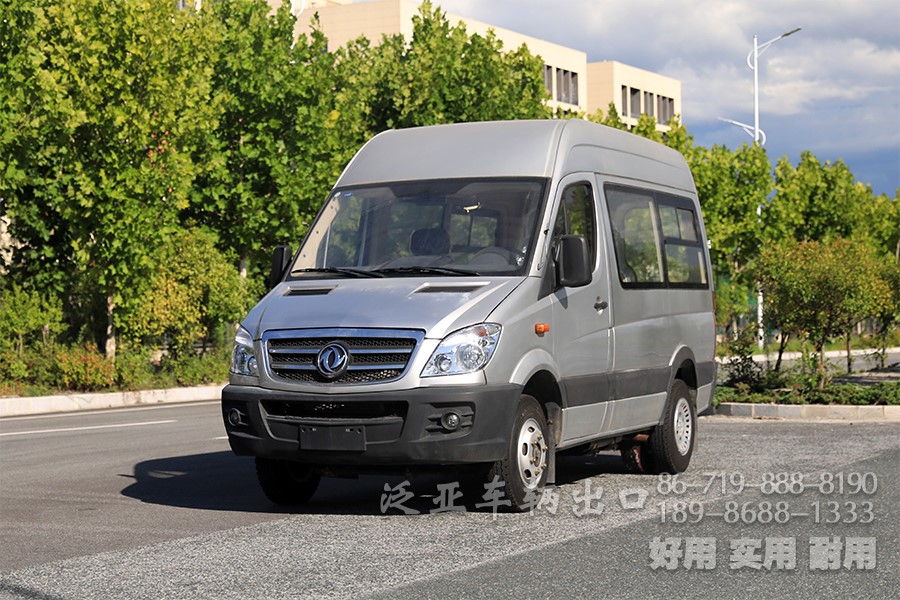 东风110马力手动五档面包车_大空间小型客货车厢式车